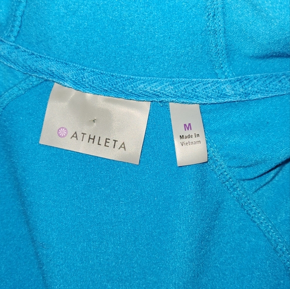 Athleta full zip Brushed Fleece lined Athletic Jacket Like New - Picture 12 of 15